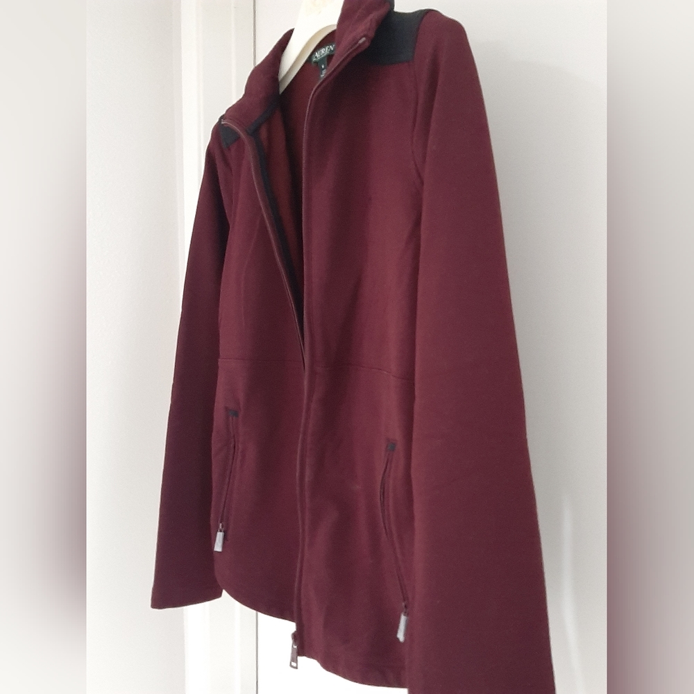 Lauren Color-Blocked Full-Zip Jacket